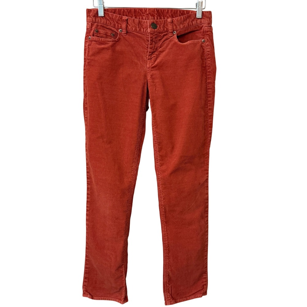 J.Crew Womens City Fit Corduroy Pants Cotton Size 27S Preppy Indie Sleaze Earthy